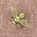 Miniatyrbild 3 av 5: M?ssing Insekter Statyetter Miniatyrer Bee Tea Pet Prydnadsf?rem?l Blomma Bronze ONESIZE