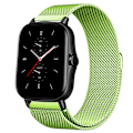 Miniatyrbillede 1 af 3: Magnetisk rem til Amazfit GTS/4/2/2e/GTS2 Mini/3/GTR 4/3/2/47mm 20mm 22mm metal mesh Smartwatch Mesh Amazfit Bip 5-rem Mint 22mm