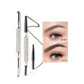Miniatyrbillede 1 af 5: Øjenbrynsblyant Sort Makeup Øjenbrynsblyanter 2 i 1,