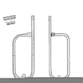 Miniatyrbilde 5 av 5: Erstatningsbrennerør for Weber Q200 Q220 Q2000 Q2200 Gassgrill - 41862