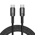 Miniatyrbillede 1 af 4: 100W/5A 3m PD USB-C - USB-C Kabel UltraBoost Evo Sort