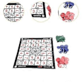 Miniatyrbild 5 av 5: Sequence Spel Lätt att Spela Spännande Brädspel för Vuxna 2-4 Spelare Resespel