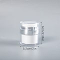 Pikkukuva 1 / 5: 15/30/50ml Tyhjiöilmatiiviit pumppupurkit Kosmeettinen säiliö 15ML