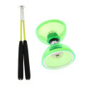 Miniatyrbillede 1 af 5: 1/2/3 12cm Pro Trippellager Dobbelt-Endet Kinesisk Yoyo Diabolo Grøn 12cm 1 stk
