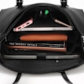 Miniatyrbillede 4 af 5: Laptop taske til kvinder Vandtæt let læder 15,6 tommer Com