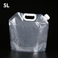 Miniatyrbilde 1 av 5: Vattendunk plastdunk vattendunk vatten dunkar vattenpåse 5L hvit 5L vit
