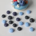 Miniatyrbillede 4 af 5: Ljusformar Ljus Stearinljus DIY Gjutformar i Silikonform MJ06 Sju Hål Stora Blåbär