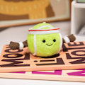 Miniatyrbillede 1 af 11: Jellycat plysjdukke serie dyr capybara plysjdukke dukke plysjlegetøj frø 9cm tennis ball
