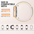 Pikkukuva 5 / 5: Metallrem kompatibel med Apple Watch -band 40mm 38mm 41mm Rose Gold-WELLNGS Rose Gold 38/40/41mm Rose Gold