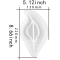 Miniatyrbild 2 av 5: Conch Resin Form Form för att göra Conch bricka. Fat. Förvaringslåda för smycken zdq