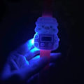 Miniatyrbild 3 av 5: Blå Piggy Barnklocka Färgglad Lysande Söt Tecknad Elektronisk Klocka zdq