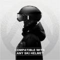 Miniatyrbild 3 av 4: OTG Skidmask - Anti-Imma Skidglasögon Antidamm Vindtät UV400 Skydd Snowboardglasögon för Män & Kvinnor Pojkar & Flickor