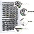 Miniatyrbillede 4 af 5: Lash Clusters 40D-0.07C-10 B&Q Lash Individuelle Vipper 280