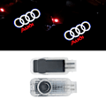 Miniatyrbillede 1 af 5: 2x LED-kompatible Audi Dørlys Logoprojektorer Lysstyring