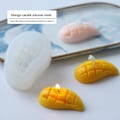 Miniatyrbillede 2 af 5: Ljusformar lys stearinlys DIY støbeforme i silikoneform MJ14 Mango