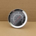 Miniatyrbilde 3 av 5: Ugnstermometer i rustfritt stål BBQ Bimetallisk Dual Gage 700 Silver one size