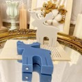 Miniatyrbillede 3 af 5: Ljusformar lys stearinlys DIY støbeforme i silikoneform elg
