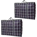 Miniatyrbilde 1 av 5: Ekstra store oppbevaringsvesker, Tote Moving Bagasje Bag 118L (2-pakning)