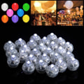 Miniatyrbilde 2 av 5: 50 LED-ballonglampor för papperslyktorfest Lila one size