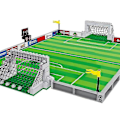 Miniatyrbillede 1 af 3: Fodboldbane Byggeklodser Legetøj Høj Kvalitet Football A 251pcs