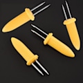 Miniatyrbilde 3 av 5: Maiskolber Grimma, 10 stk Maiskolber Spid, Grillspyd Mat Fruktgafler, Maisholder Maiskolbe Nål For Bbq 20stk