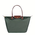Miniatyrbillede 1 af 7: Vandtæt Nylon Dumpling Håndtaske Tasker Dame Tote Taske Dame Håndtaske med Stor Kapacitet til Rejsetasker Foldbar Casual Skuldertaske Grå Gray Gray l