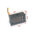 Pikkukuva 2 / 4: 50A Dubbel Röd Shunt, DC Dubbel Display Digital Strömvoltmeter, Digital Mätare, Amperemeter 0 till 50A Spänning Amperemeter Volt-Ampere Bilpanel Monitor