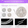 Pikkukuva 2 / 5: 4 kpl strass-kengännauhat Crystal Glitter Rope Bling