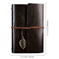 Miniatyrbild 3 av 5: Retro Notebook / Diary with Soft Faux Leather and Deco