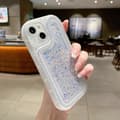 Lysende Paljetter Glitter Epoxy Skal til iPhone 12 Pro Max_tfrf