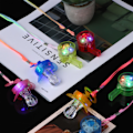Miniatyrbilde 3 av 5: 24 stykker Glow in the Dark Festartikler inkluderer 12 stykker LED Blå 12Pcs
