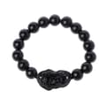Feng Shui Obsidian Sten Rikedom Pi Xiu Armband Attrahera Rikedom och Lycka_tfrf