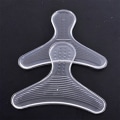 Miniatyrbilde 5 av 5: Transparent silikongel innersula T-formad backtracking osynlig