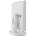 Miniatyrbilde 2 av 4: Sminkespeil med LED-lys - Justerbar White Vit