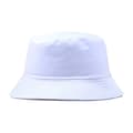 Vit Fiskehatt Bucket Hat Mössa Hatt vit one size one size white one size white