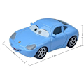 Miniatyrbild 1 av 6: Disney Pixar Bilar 3 Chick Hicks Polis McQueen Mater Fabulous Hudson Diecast Metall Legering Modellbil Leksaker för Pojkar (Färg: Chick Hicks) Sally