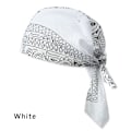 Pikkukuva 1 / 10: Nopeasti kuivuva puuvillainen pirattipäällinen Ulkoilmaurheilu Bandana VALKOINEN - varastossa white