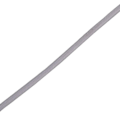 Miniatyrbillede 3 af 4: 4 mm elastisk bånd, rund elastisk snor Grå 10m