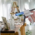 Pikkukuva 3 / 3: 50 ml epoksiannostelupistooli, Ab Epoxilimpistooli Käsipistooli liiman sekoittamiseen (pistooli)