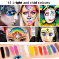 Miniatyrbillede 4 af 5: Professionel 36 farver Ansigtsmaling Kit Makeup Palet