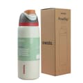 Stor 710ml Off-White Termosflaska för Äventyr light green