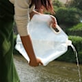 Miniatyrbilde 5 av 5: Vattendunk i plast, 10 liter, vit 10L vit