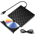 Miniatyrbillede 1 af 5: Ekstern USB 3.0 CD DVD-drev, ekstern CD/DVD/RW/ROM-brænder til overførsel til stort system Windows 10/8/7/XP/Vista/Linux/Mac OS/PC