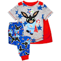 Pikkukuva 1 / 4: Bing Bunny Poikien Pitkä Pyjamasetti 2-3 vuotta Harmaa/Sininen/Punainen 2-3 Vuotta