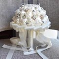 Miniatyrbilde 4 av 5: Blomsterblomster Diamant Strassnåler Krystallhode Klar