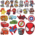Miniatyrbillede 1 af 5: 24 stk. Wangwang Team broderede strygemærker Marvel Character Patch Stickers CDQ