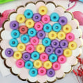 Miniatyrbillede 5 af 5: 48-hullet Fancy Donut Chokolade Pan Form Bagning Mou Blå one size