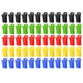Miniatyrbild 1 av 5: 60 Sock Clips for Washing Machine and Dryer, Sock Clips with Hooks, Laundry Sock Clips, DirBY Multicolor