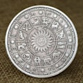 Miniatyrbild 2 av 5: Zodiac Challenge Silvermynt The? Sign?of? Zodiac Constellation S Färg onesize
