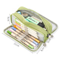 Miniatyrbillede 3 af 5: Etui Stor kapacitet Pennfodral 3 fack Stationär blue